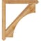 Ekena Millwork Westlake Arts & Crafts Rough Sawn Bracket, Western Red Cedar, 4"W x 40"D x 44"H BKT04X40X44WTL03RWR - alternate 2